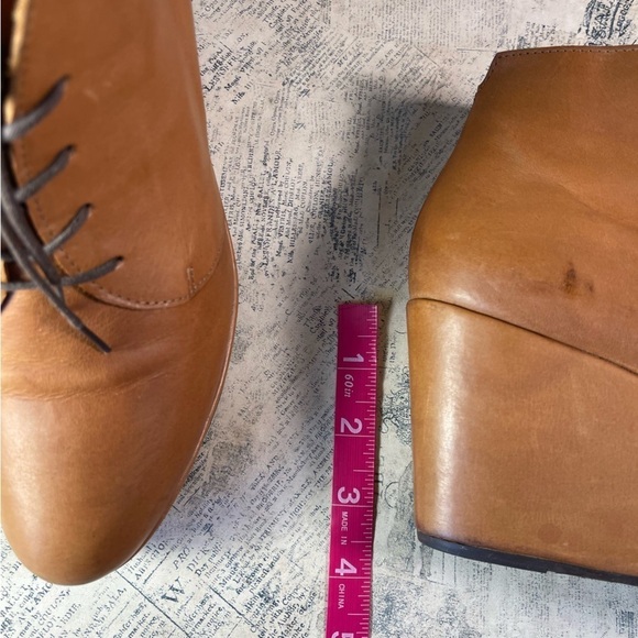 coclico leather lace up wedge booties - Picture 14 of 14